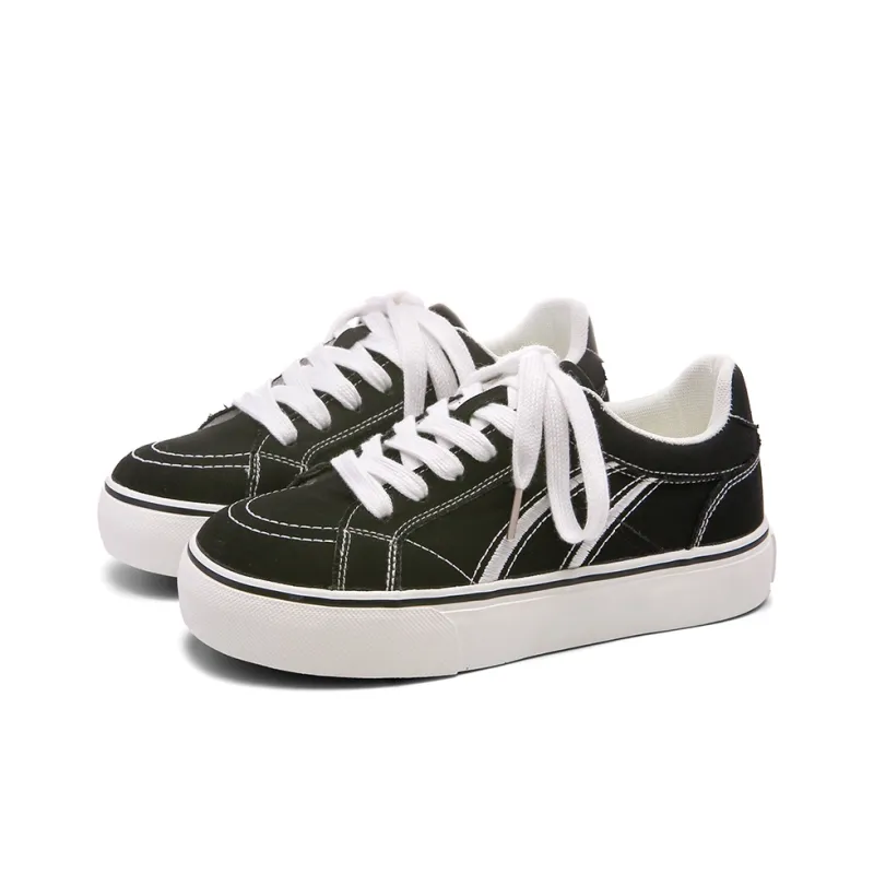 Cob Slip Resistant, Lightweight, And Breathable Low Top Skateboard Shoes Women's-11