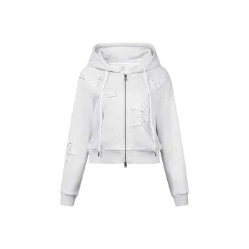 Guuka Hero Sweatshirt Women's Floral Apricot