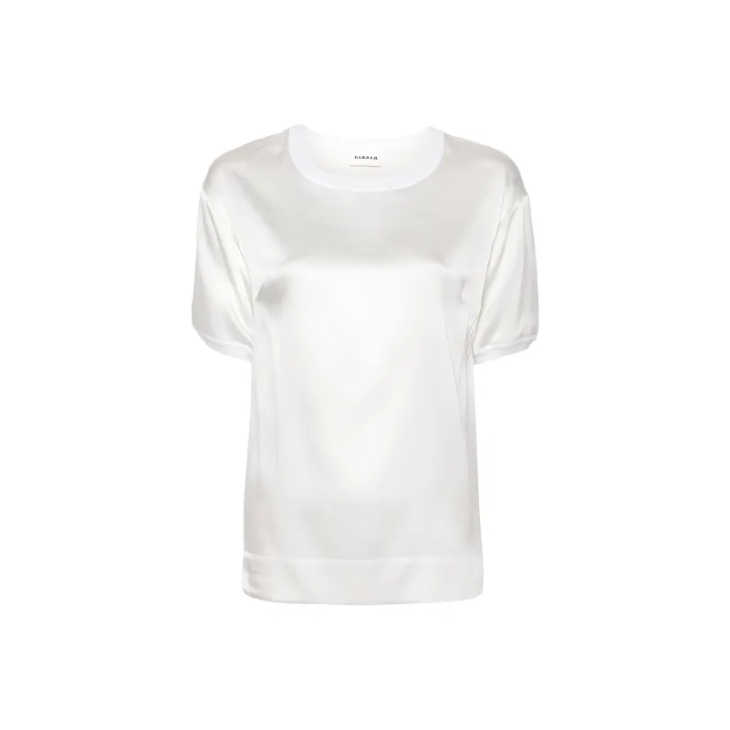 PAROSH T Shirt Women's Ivory White-0