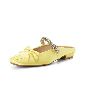 Lan Miao Slip Resistant Closed Toe Slippers Women's