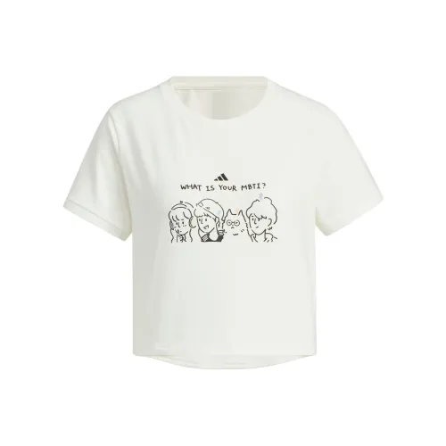 Adidas T Shirt Women's Jade White