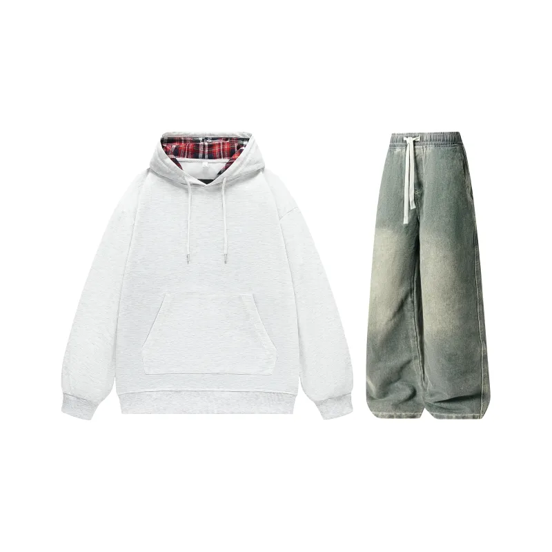 A.X.S.K Sweatshirt Sets Unisex-26