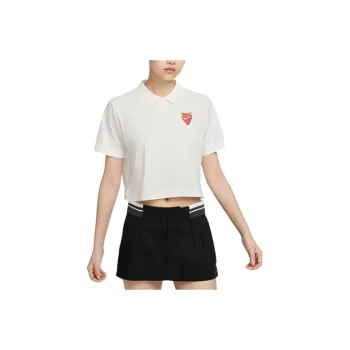 Nike Polo Shirt Women's Milk White
