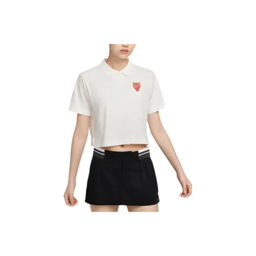 Nike Polo Shirt Women's Milk White