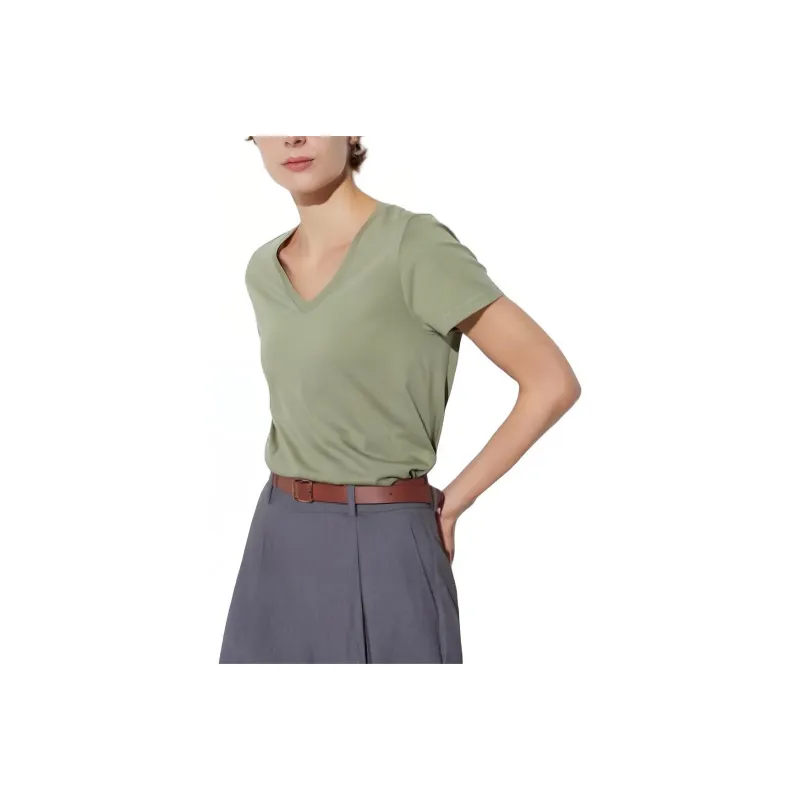 UNIQLO T-Shirt Women's Verdant Green-0