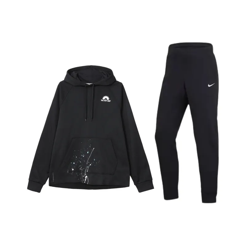 Nike Sweatshirt Set Men's Black-0
