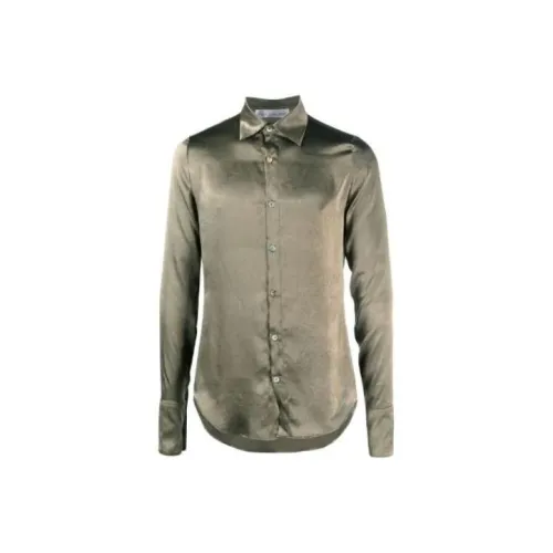 Ludovic De Saint Sernin 카키 여성 셔츠