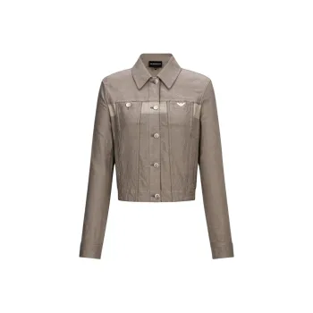 EMPORIO ARMANI Jackets & Coats Women's Light Brown