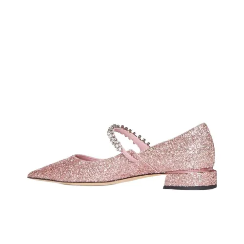Jimmy Choo Bing Casual Single Shoes Women's Pink
