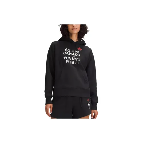 Lululemon Team Canada Collection Relaxed Fit Fleece Hoodie COC Logo Sweatshirt Women's