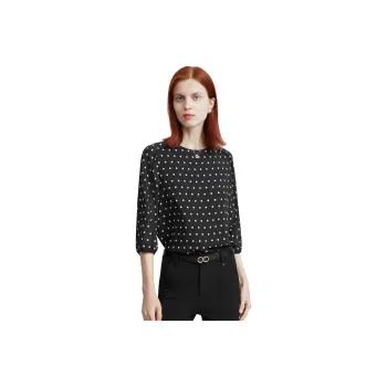 FINITY Chiffon Shirts Women's Black