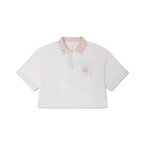 Converse Converse Converse Showcasing Series SS23 Polo Shirt Women's White