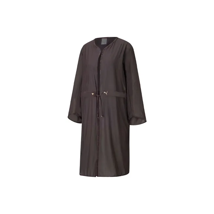 PUMA Jackets Women's Black Brown-0