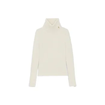 SAINT LAURENT Ribbed knit Roll neck Sweater