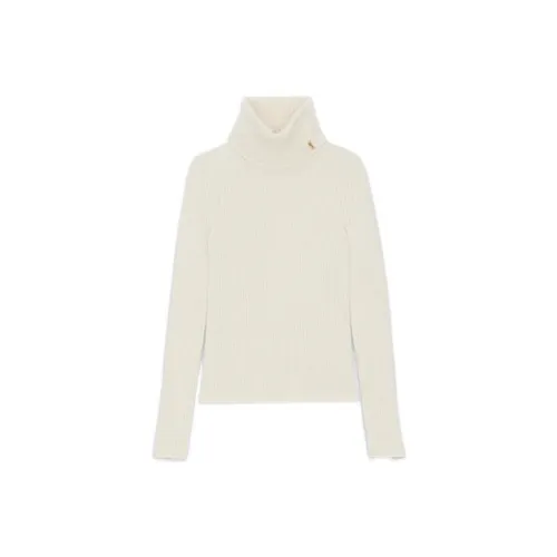 SAINT LAURENT Ribbed knit Roll neck Sweater