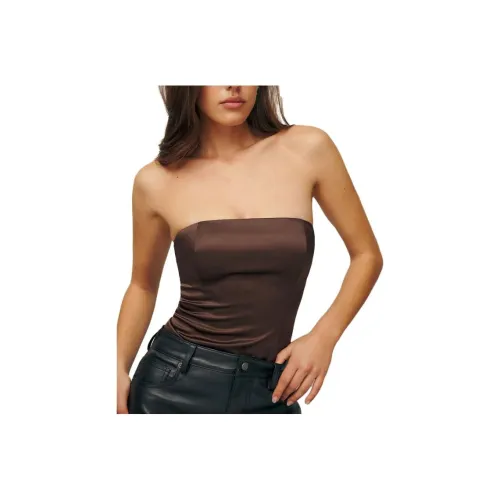 Reformation Strapless Tops Women's Cafe/Coffee