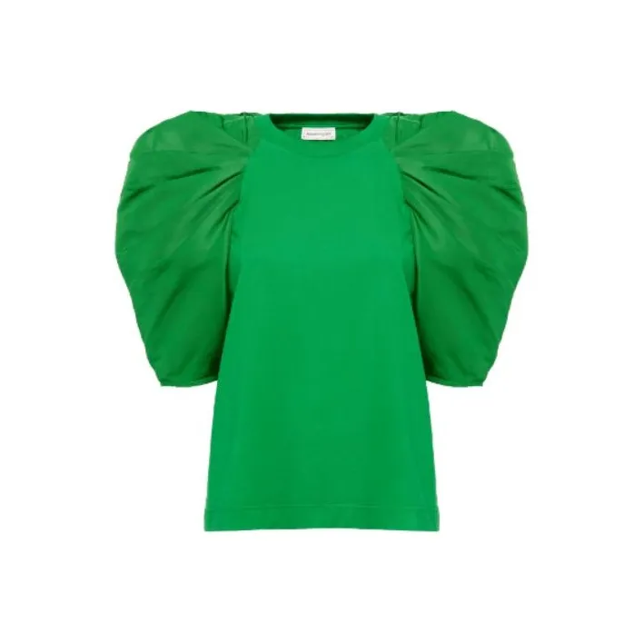 Alexander McQueen T Shirts Women's Green-0