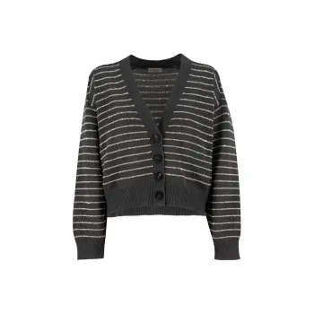 Brunello Cucinelli Knitwear Women's Charcoal Gray