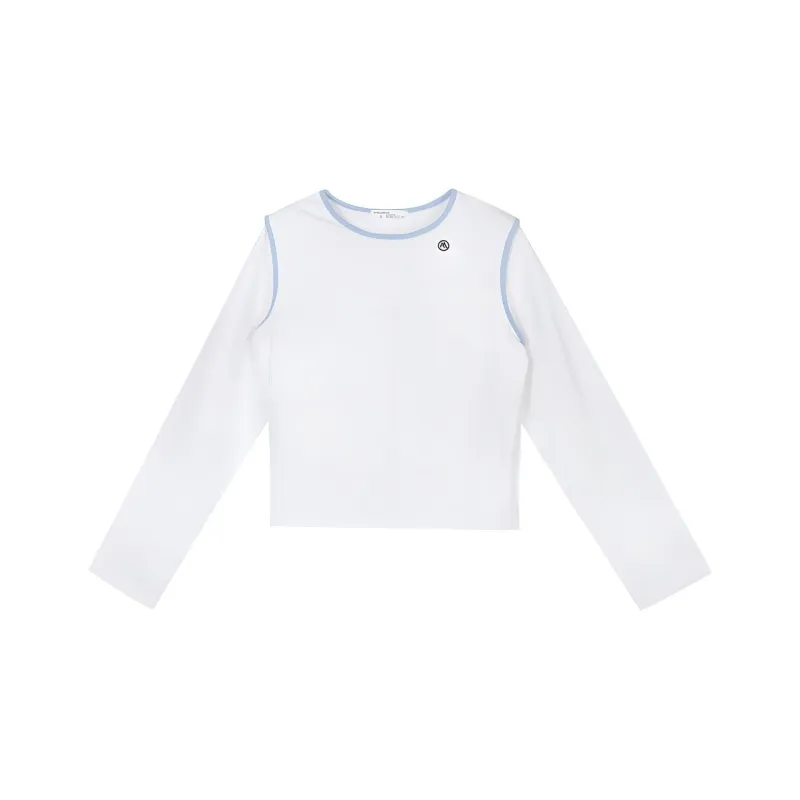 XINBANGBANG T Shirt Women's White-0