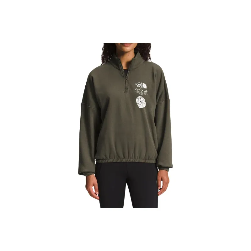 THE NORTH FACE Sweatshirts Women's Dark Green-0