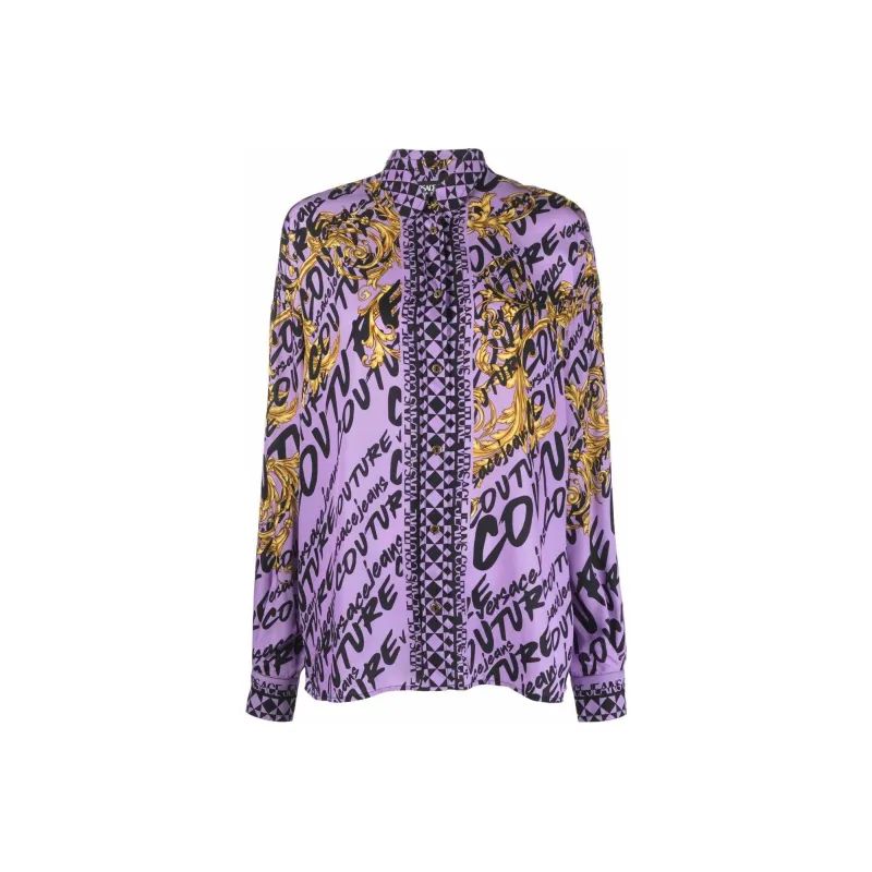 VERSACE JEANS COUTURE Shirts Women's Blue-0