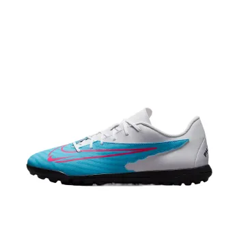 Nike Phantom GX Club Soccer Shoes Men Low Top Blue With White Lettering
