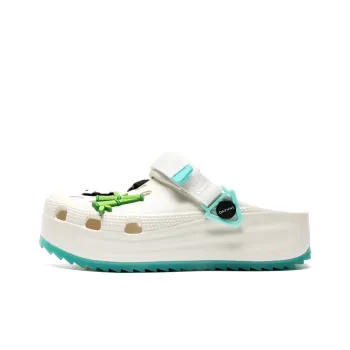 DAPHNE Clogs Women's Glow In The Dark White Moonlight