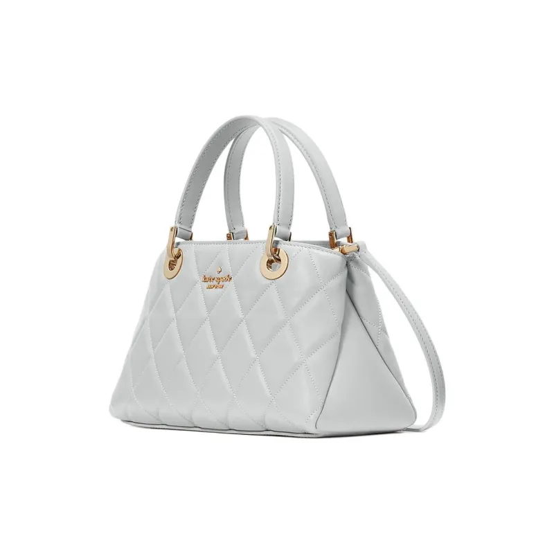 Kate Spade CAREY Leather Shoulder Bag, Crossbody Bag, Handbag Trumpets Women's Slate Gray-1