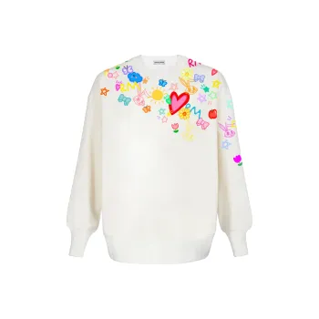 Richie Macie Sweatshirts Unisex White