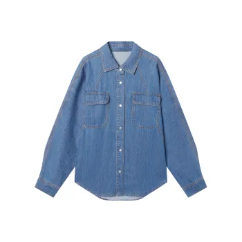 DIALOGUE Shirts Women's Vintage Blue