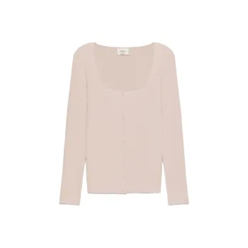 ARITZIA Wilfred Lafleur Cardigan Knitwear Women's Bow Pink/Bowknot Pink