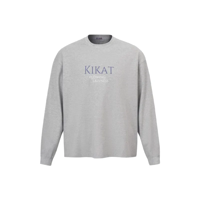 KIKAT Drop Shoulder Sleeve T Shirt Unisex-4