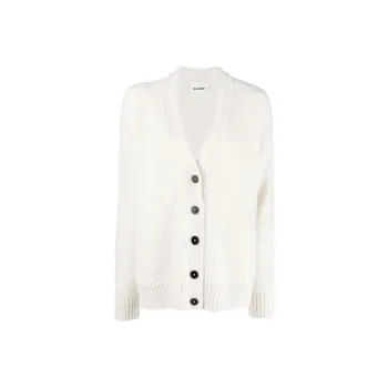 JIL SANDER Cashmere Sweaters Women's White
