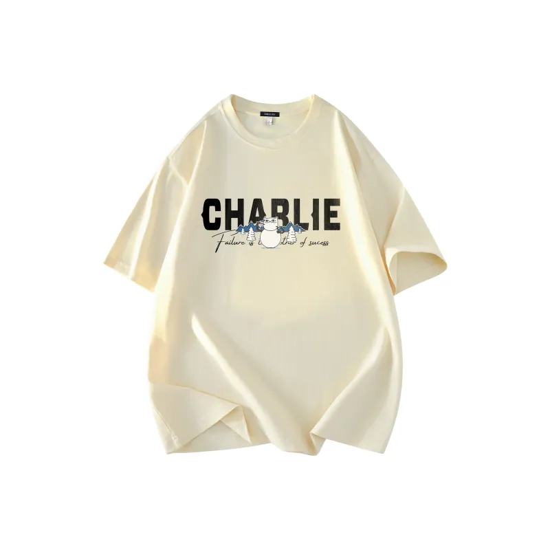 CHARLIE GOLF T Shirt Unisex Black-6