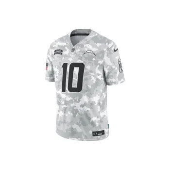 Nike Justin Herbert Los Angeles Chargers Salute To Service Men's Nike Dri-FIT Nfl Limited Jersey
