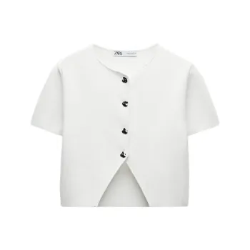 ZARA Knitwear Women's White