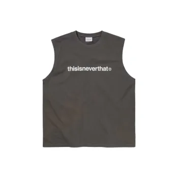 Thisisneverthat Tank Top Unisex Charcoal Gray
