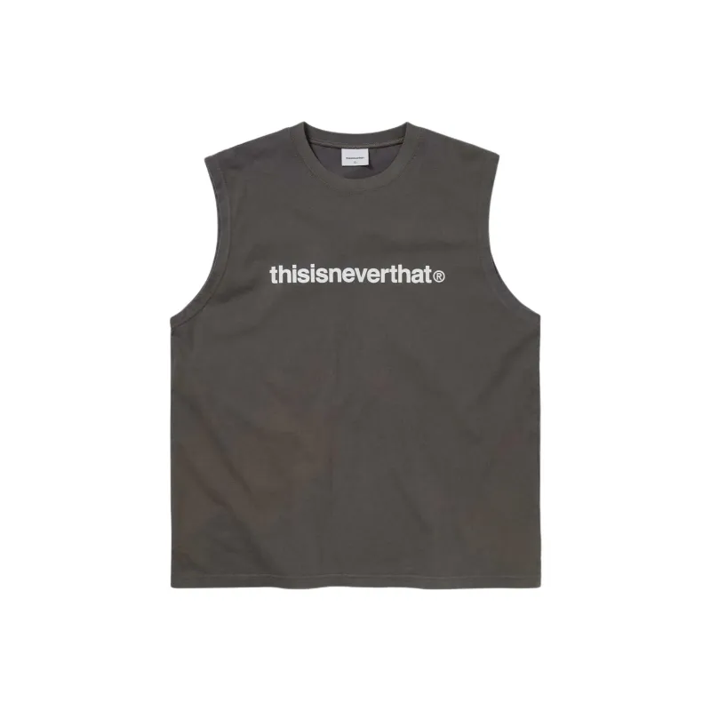 Thisisneverthat Tank Top Unisex Charcoal Gray-0