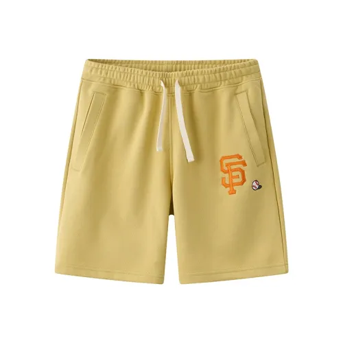 New Era Casual Shorts Unisex Butter Yellow
