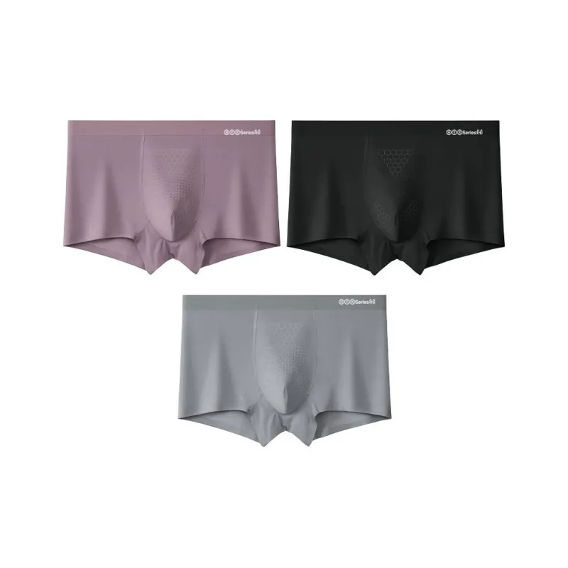 H YXIANG Underpants Men's 4 Pack-5