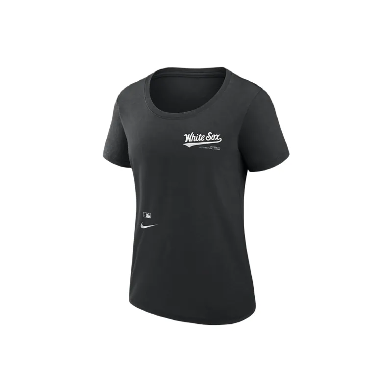 Nike Chicago White Sox Authentic Collection Early Work Women's Nike Dri FIT Mlb T Shirt-0