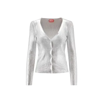 DIESEL M Isotta Metallic Cardigan