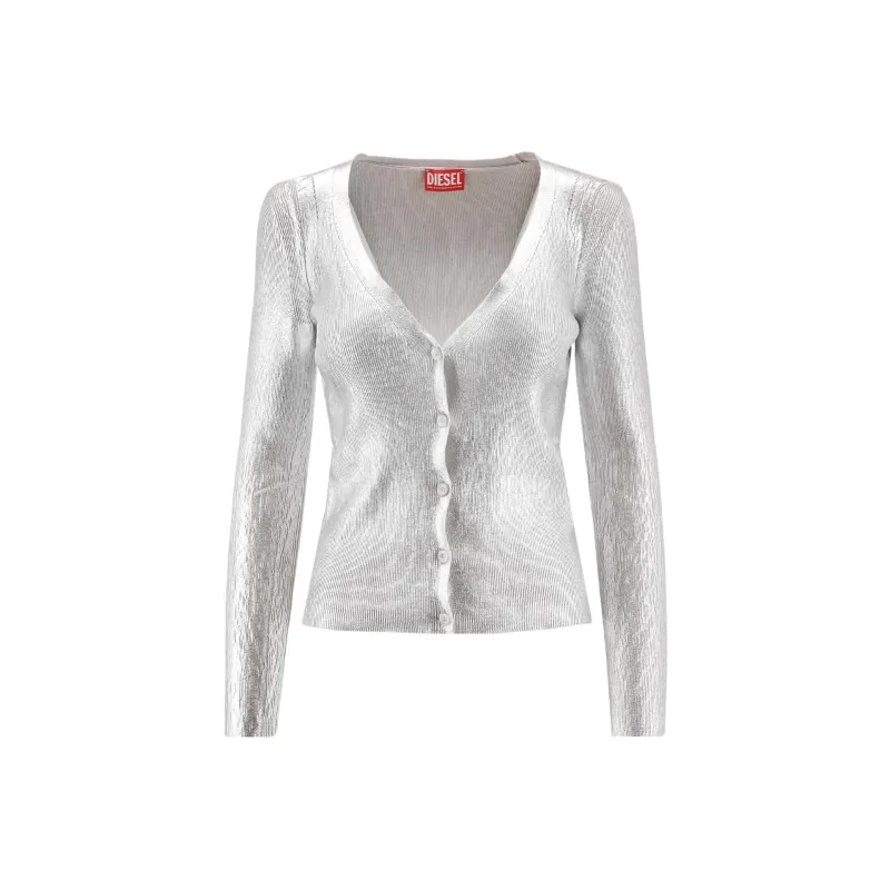 DIESEL M-Isotta Metallic Cardigan-0