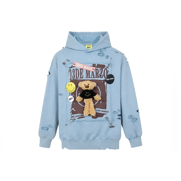 13 DEMARZO SMILEY Sweatshirt Unisex-5