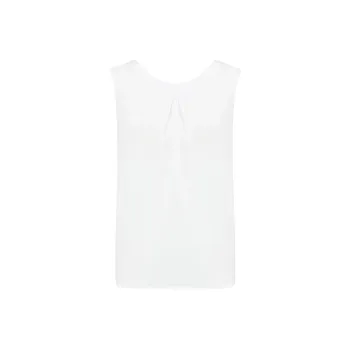 'S MAX MARA Sleeveless Poplin Top