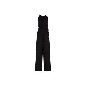 MaxMara Pleated Sleeveless Jumpsuit