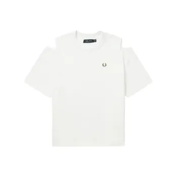 FRED PERRY T Shirt Women's White