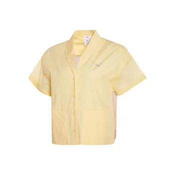 PUMA x LIUWEN Shirt Women's Yellow Cream