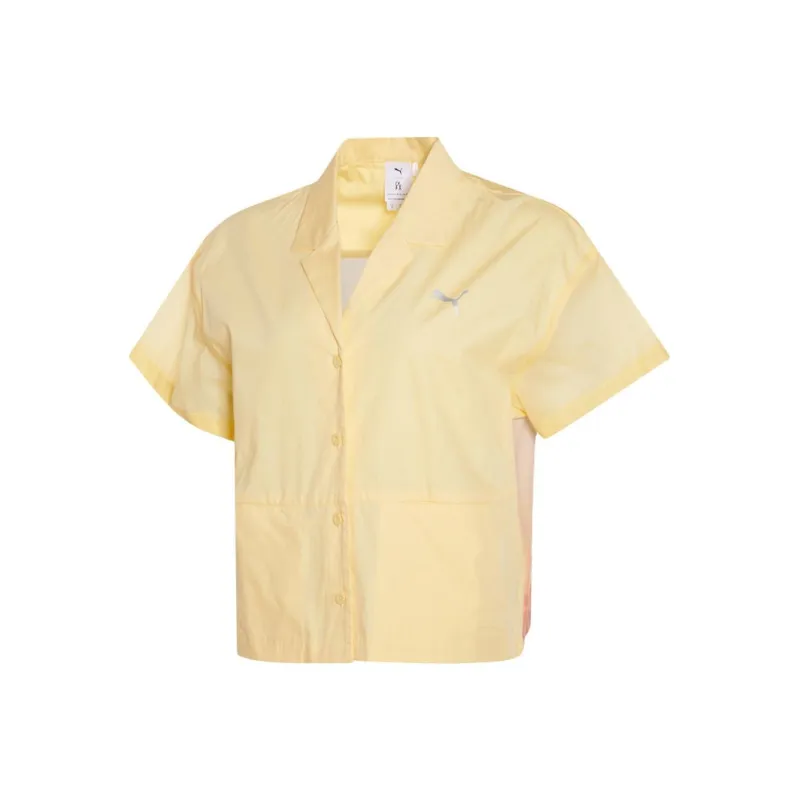 PUMA x LIUWEN Shirt Women's Yellow Cream-0