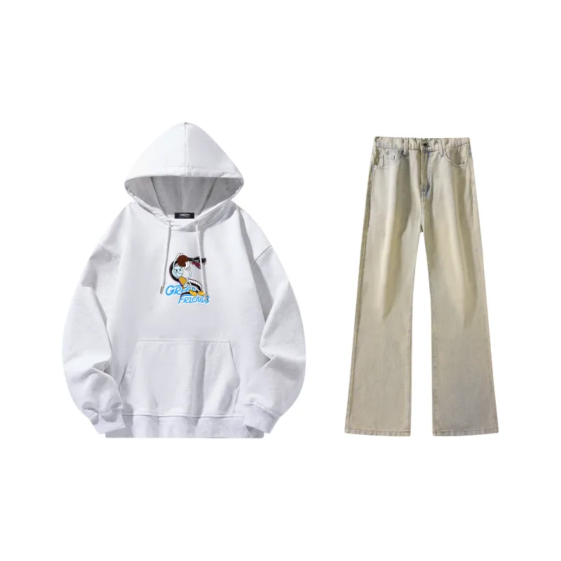 GF x WULIAOYUAN LIANMINGKUAN Sweatshirt Set Unisex-55